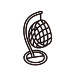 outdoor lounge (egg) 