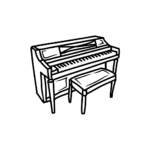 piano (upright) 