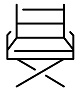 outdoor chair (folding) 