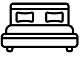 bed (king bed ensemble base + mattress) 