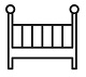 cot (disassembled) 